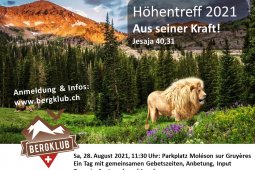 Bergklub: Höhentreff 2021 - Moleson